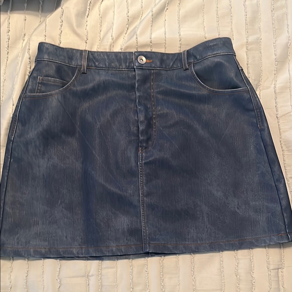 Denim Blue Skirt